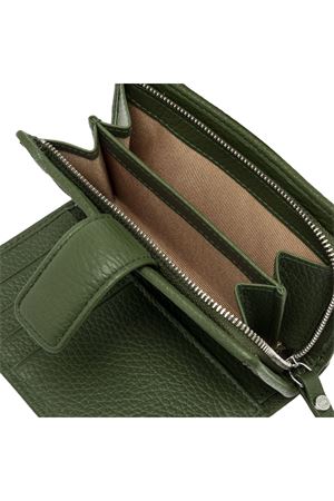 Portafoglio in pelle martellata verde GIANNI CHIARINI | PFWBW13757GRN14051